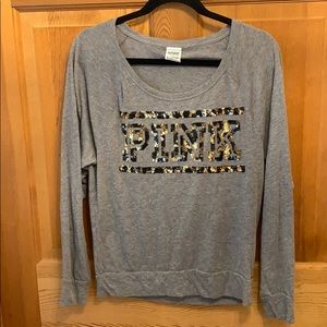 Pink longsleeve T-shirt